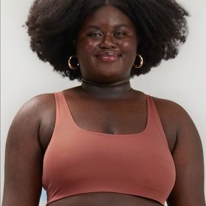 Girlfriend Collective Copper Scoop Bralette